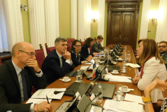 13 June 2019 The Deputy Chairperson of the Foreign Affairs Committee Dubravka Filipovski in meeting with the French parliamentary delegation